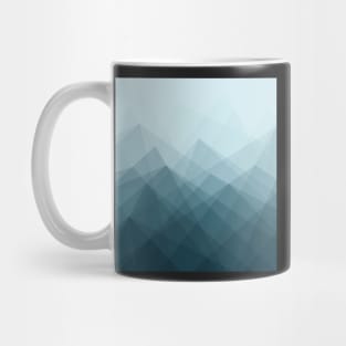 Geometric Mountains - Ski Life Mug